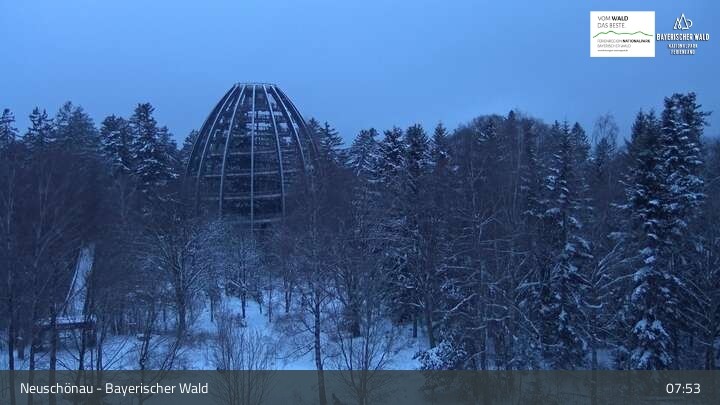 Archiv Foto Webcam Neuschönau - Besucherzentrum Nationalpark Bayerischer Wald