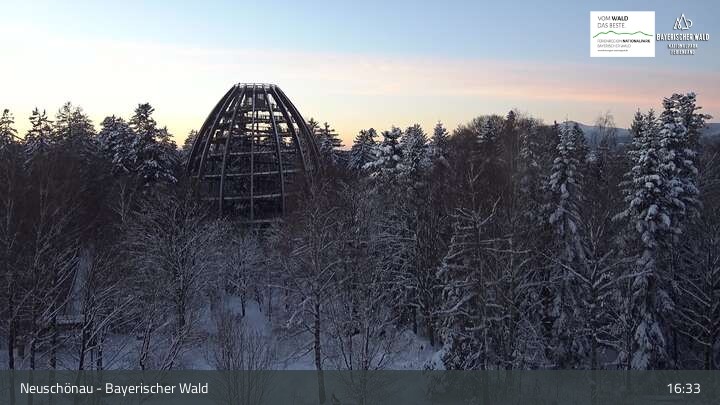 Archived image Webcam Neuschönau - Visitor center Lusen National Park