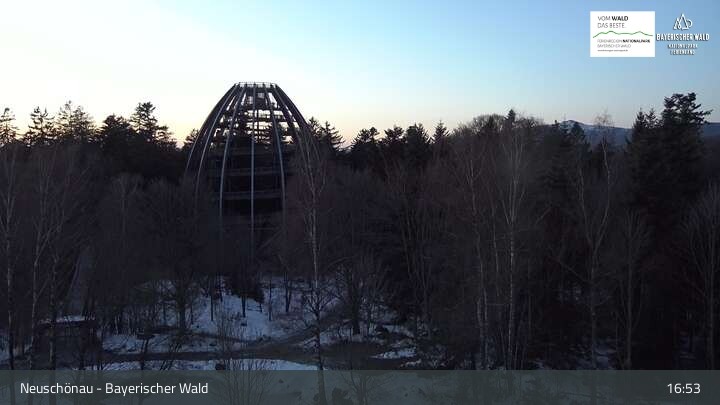 Archiv Foto Webcam Neuschönau - Besucherzentrum Nationalpark Bayerischer Wald