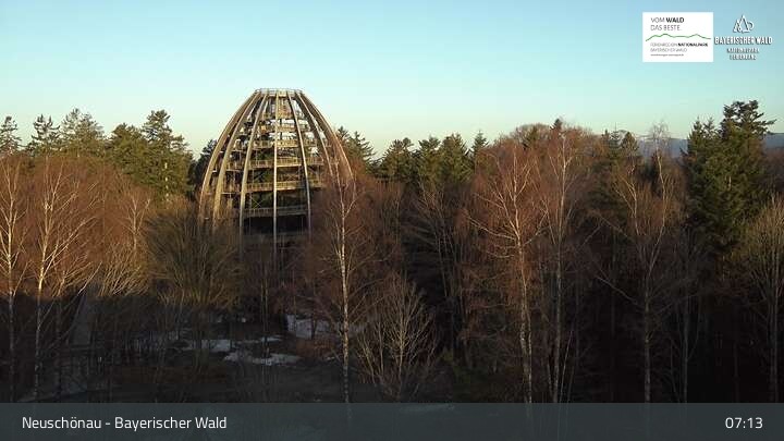 Archiv Foto Webcam Neuschönau - Besucherzentrum Nationalpark Bayerischer Wald