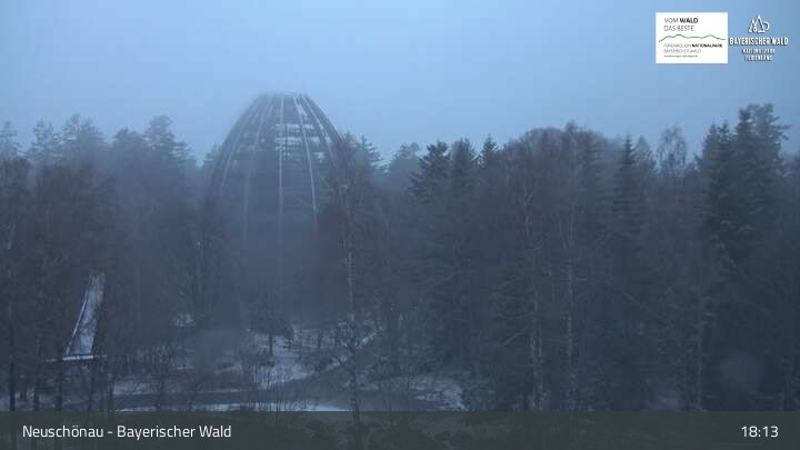 Archiv Foto Webcam Neuschönau - Besucherzentrum Nationalpark Bayerischer Wald