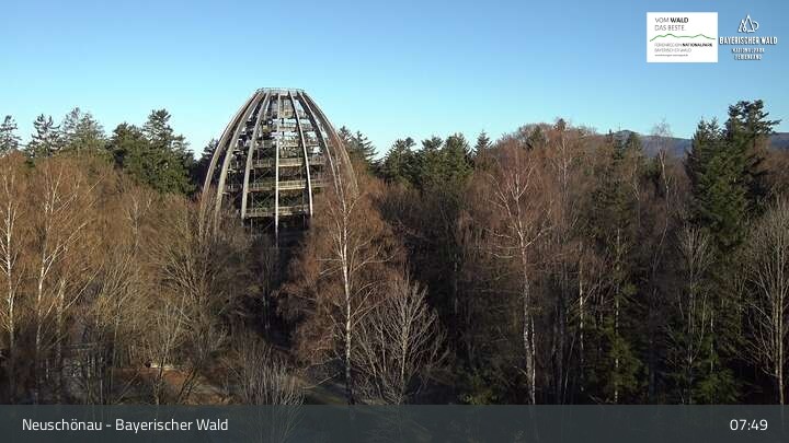 Archiv Foto Webcam Neuschönau - Besucherzentrum Nationalpark Bayerischer Wald