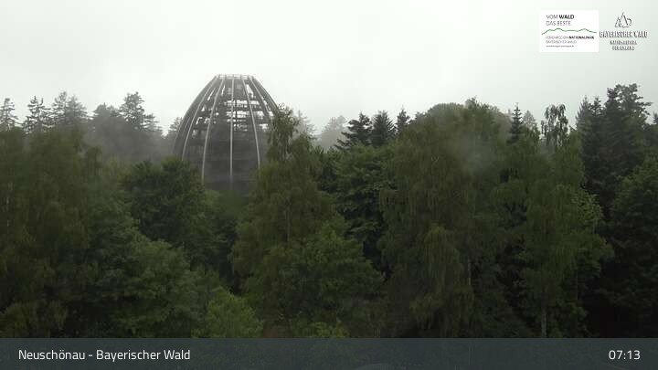 Archiv Foto Webcam Neuschönau - Besucherzentrum Nationalpark Bayerischer Wald