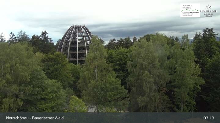 Archived image Webcam Neuschönau - Visitor center Lusen National Park