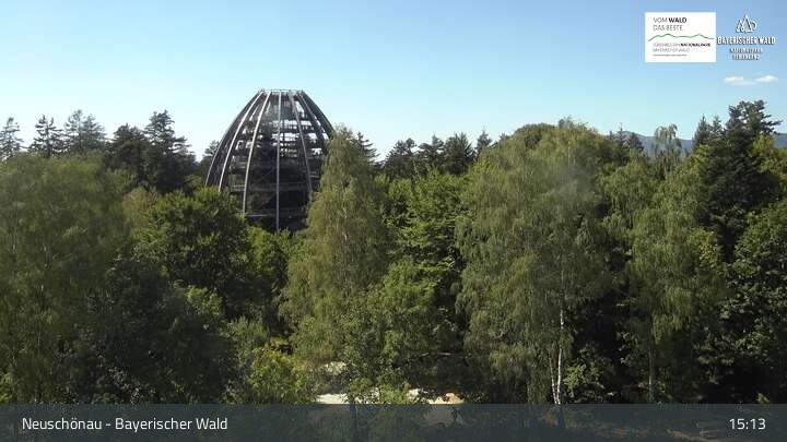 Archiv Foto Webcam Neuschönau - Besucherzentrum Nationalpark Bayerischer Wald