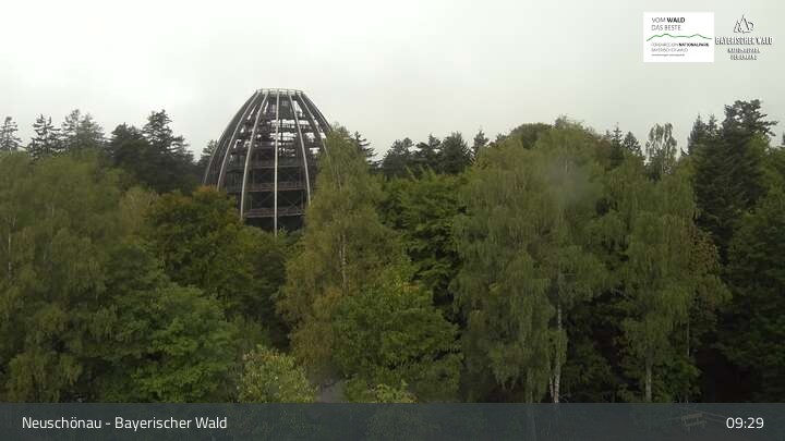 Archived image Webcam Neuschönau - Visitor center Lusen National Park