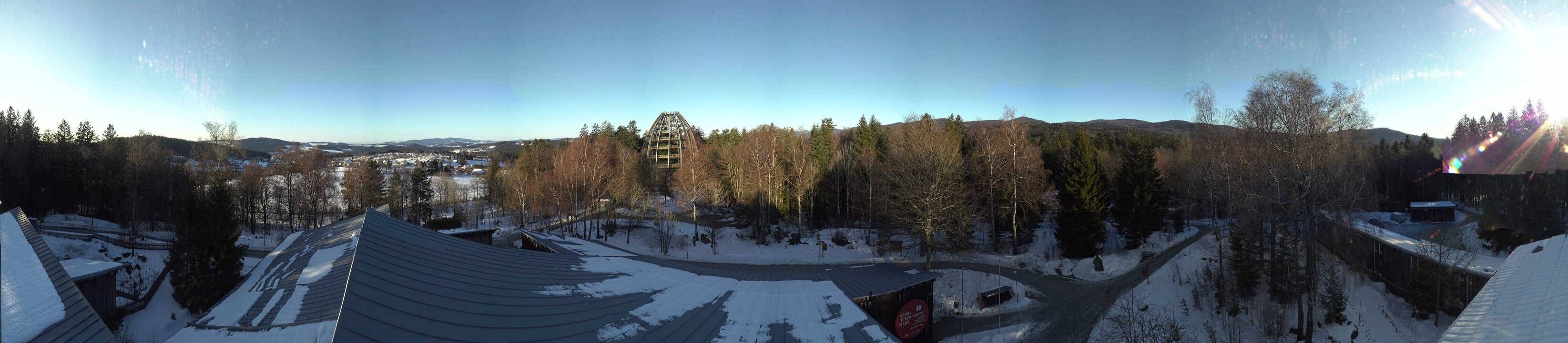 Archiv Foto Webcam Neuschönau - Baumwipfelpfad Bayerischer Wald