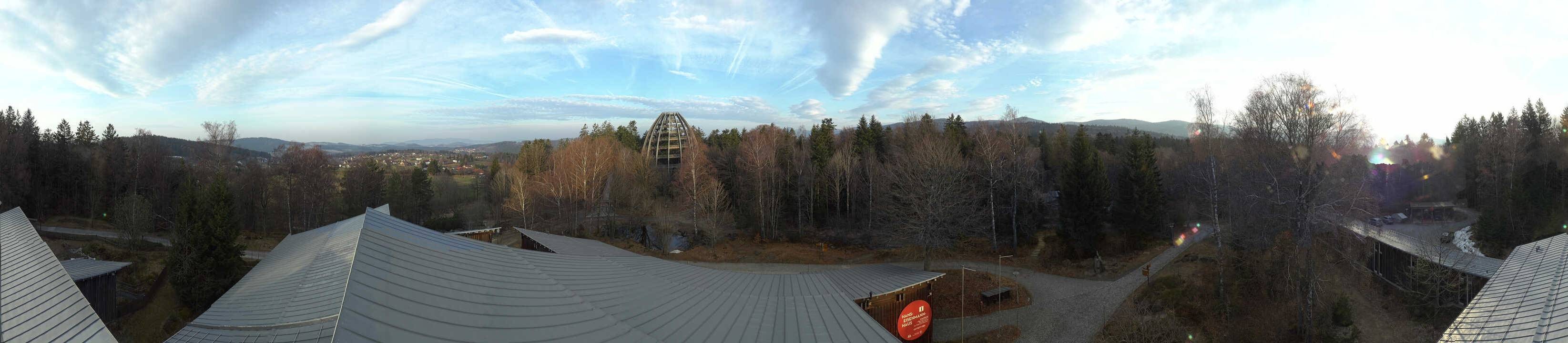 Archived image Webcam Neuschönau - Tree Top Walk Bavarian Forest