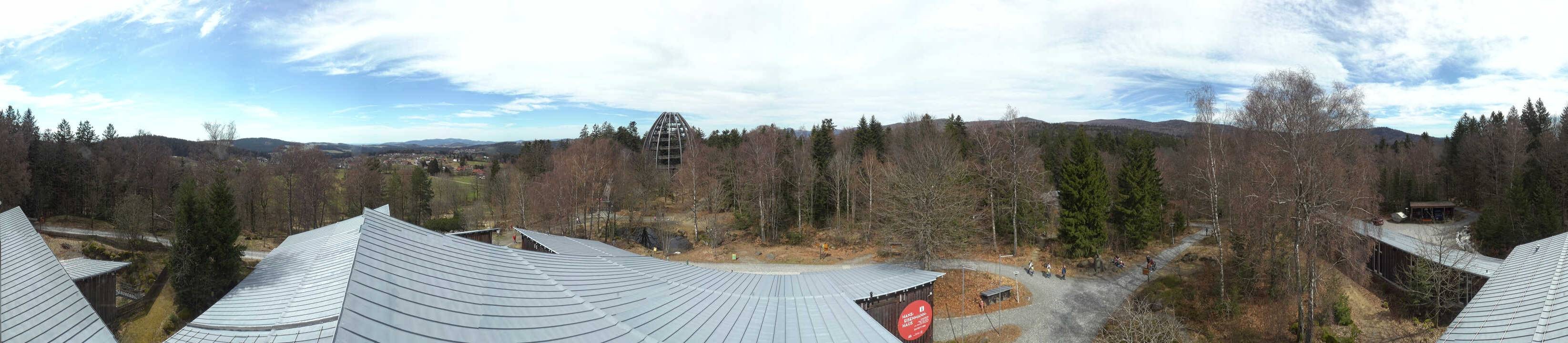 Archiv Foto Webcam Neuschönau - Baumwipfelpfad Bayerischer Wald