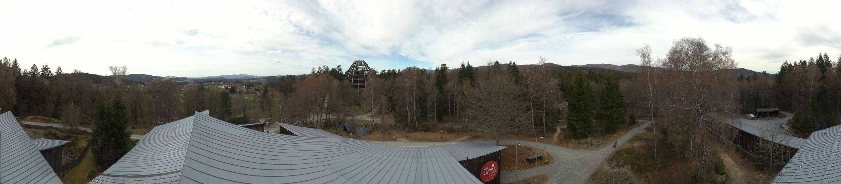 Archived image Webcam Neuschönau - Tree Top Walk Bavarian Forest