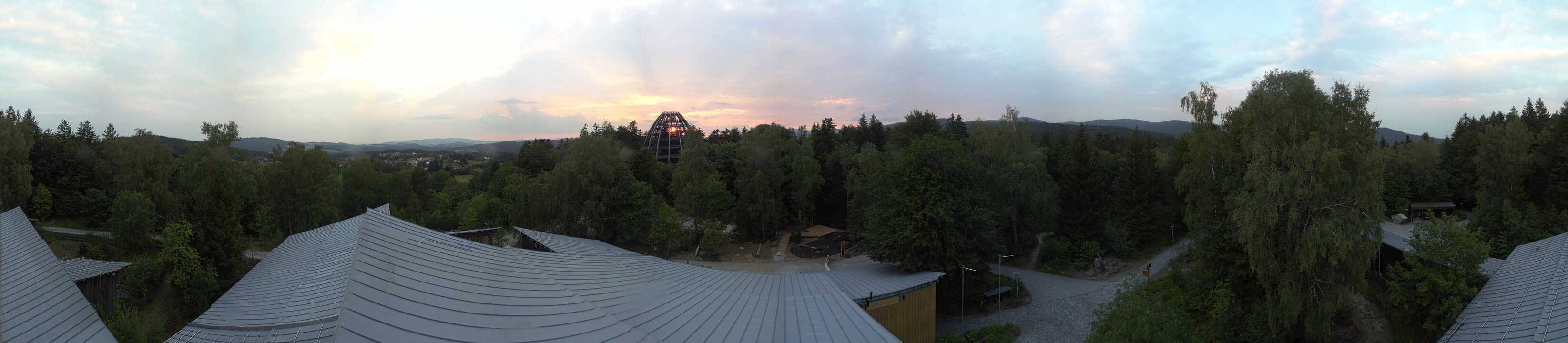 Archiv Foto Webcam Neuschönau - Baumwipfelpfad Bayerischer Wald