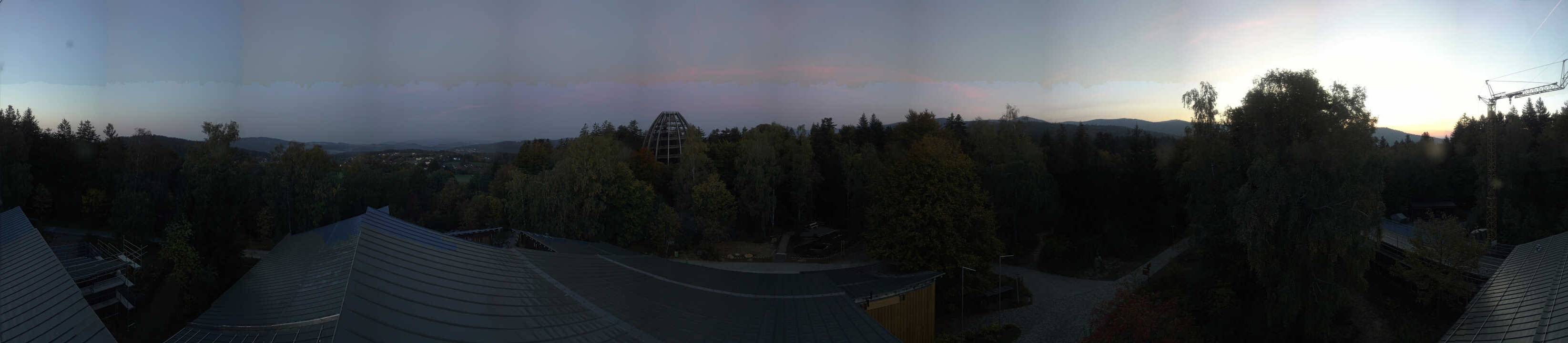 Archived image Webcam Neuschönau - Tree Top Walk Bavarian Forest