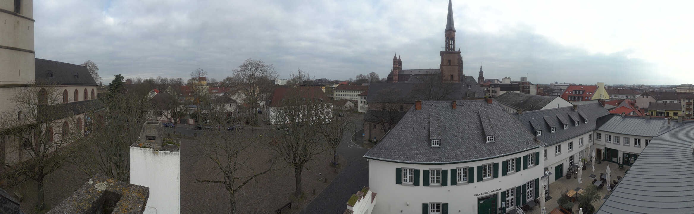 Archiv Foto Webcam Stadtpanorama Worms