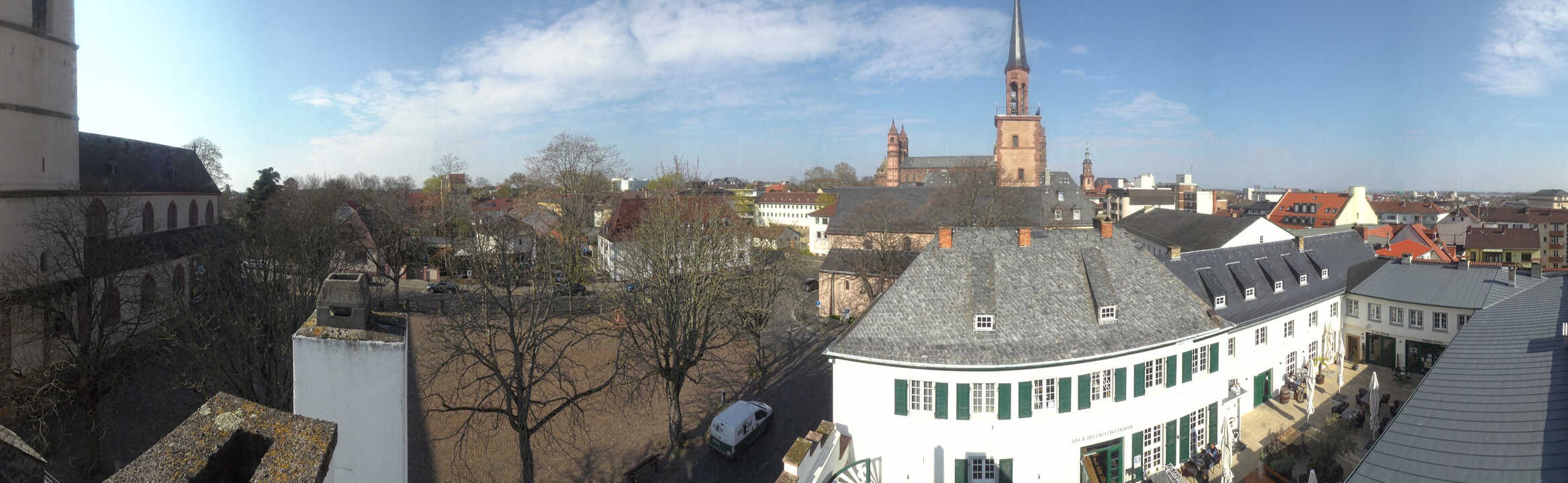 Archiv Foto Webcam Stadtpanorama Worms