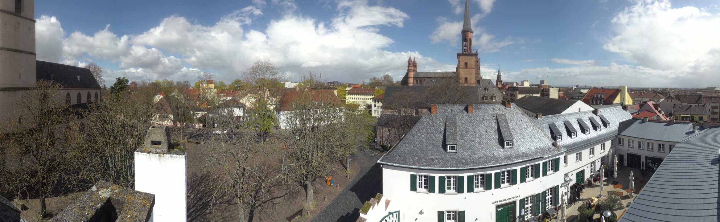 Archiv Foto Webcam Stadtpanorama Worms