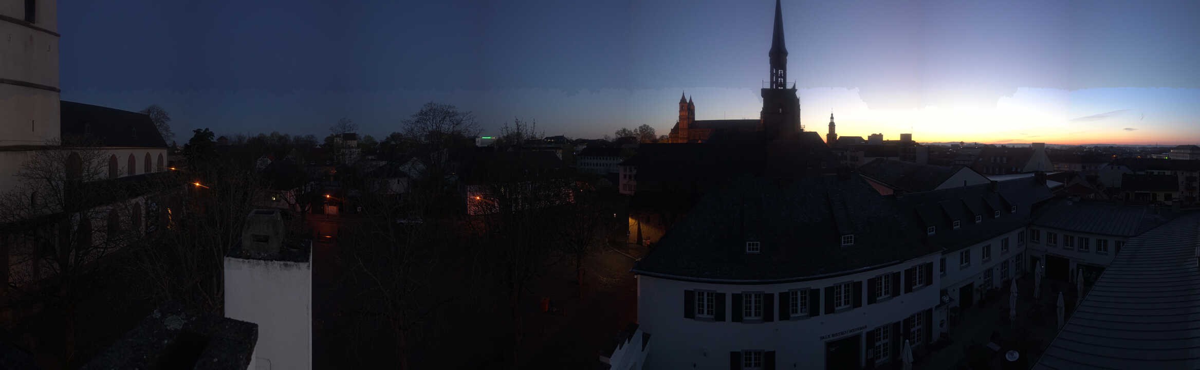 Archiv Foto Webcam Stadtpanorama Worms