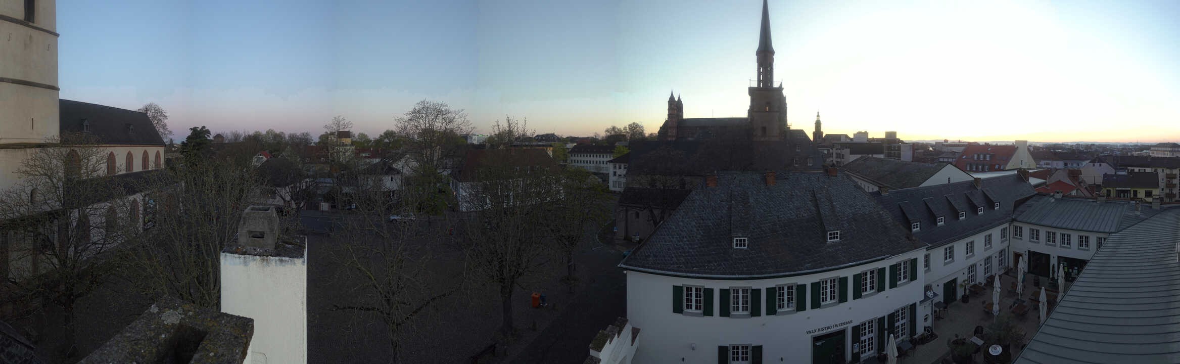 Archiv Foto Webcam Stadtpanorama Worms