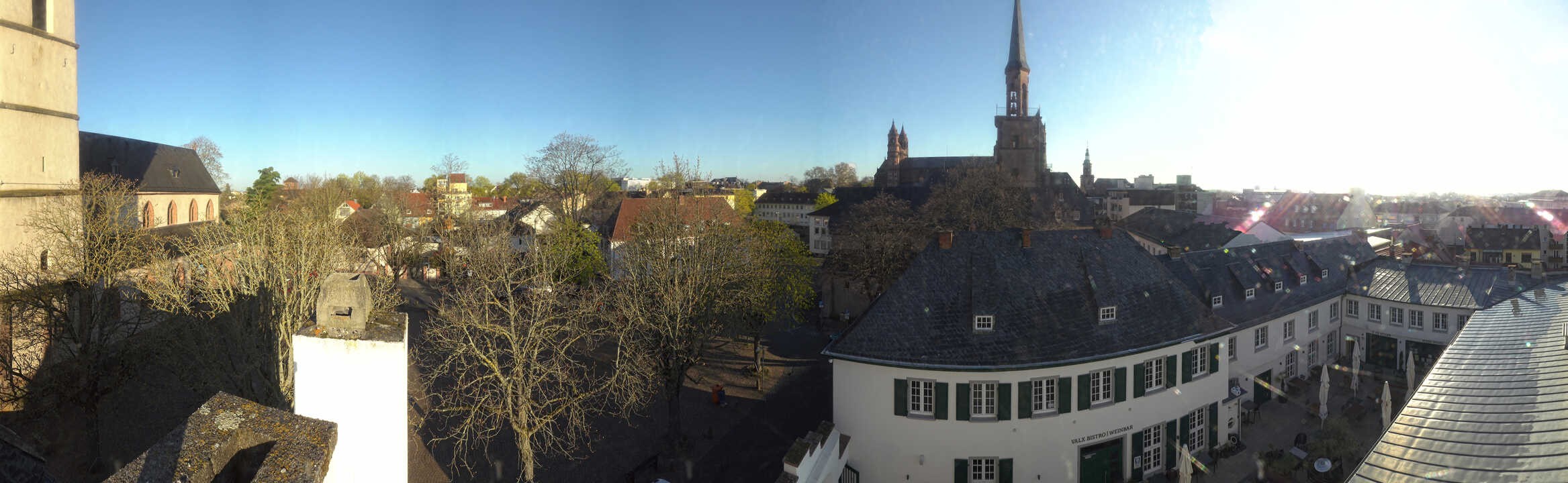 Archiv Foto Webcam Stadtpanorama Worms