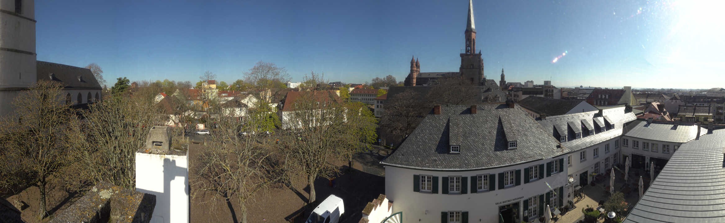 Archiv Foto Webcam Stadtpanorama Worms