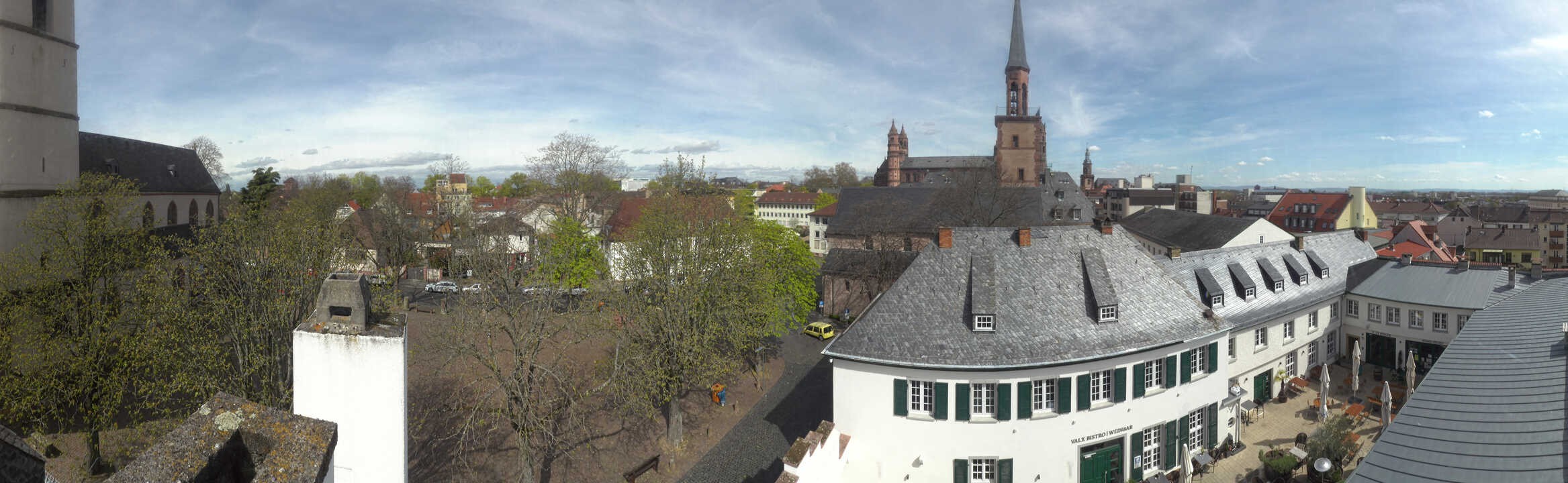 Archived image Webcam Worms City Panorama