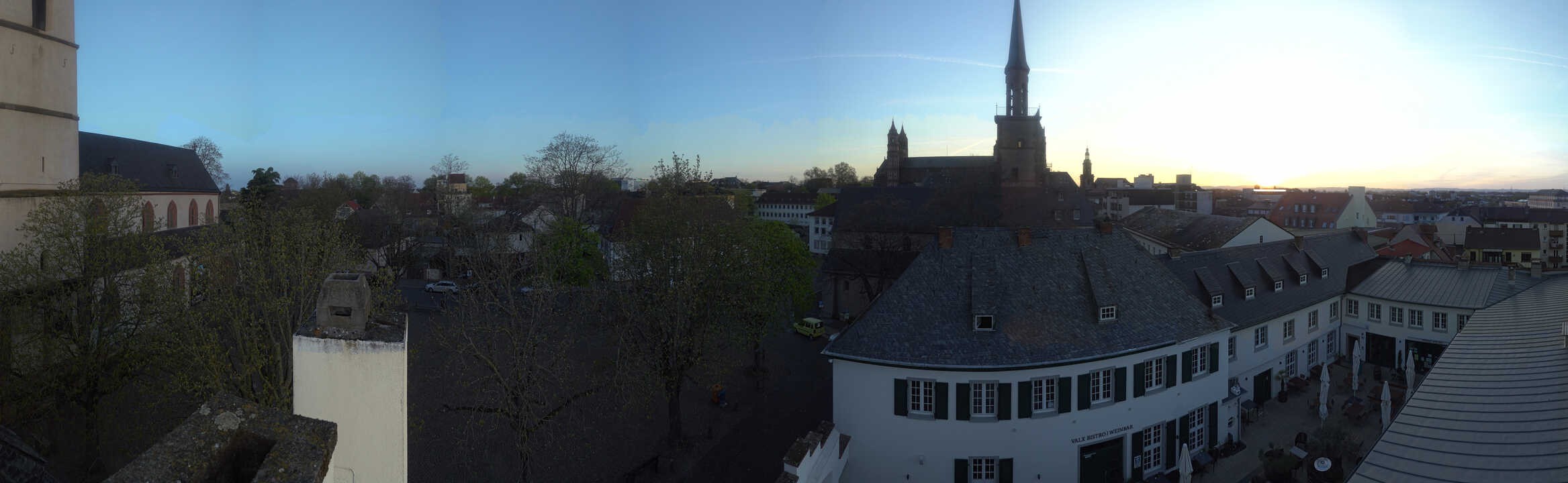 Archiv Foto Webcam Stadtpanorama Worms
