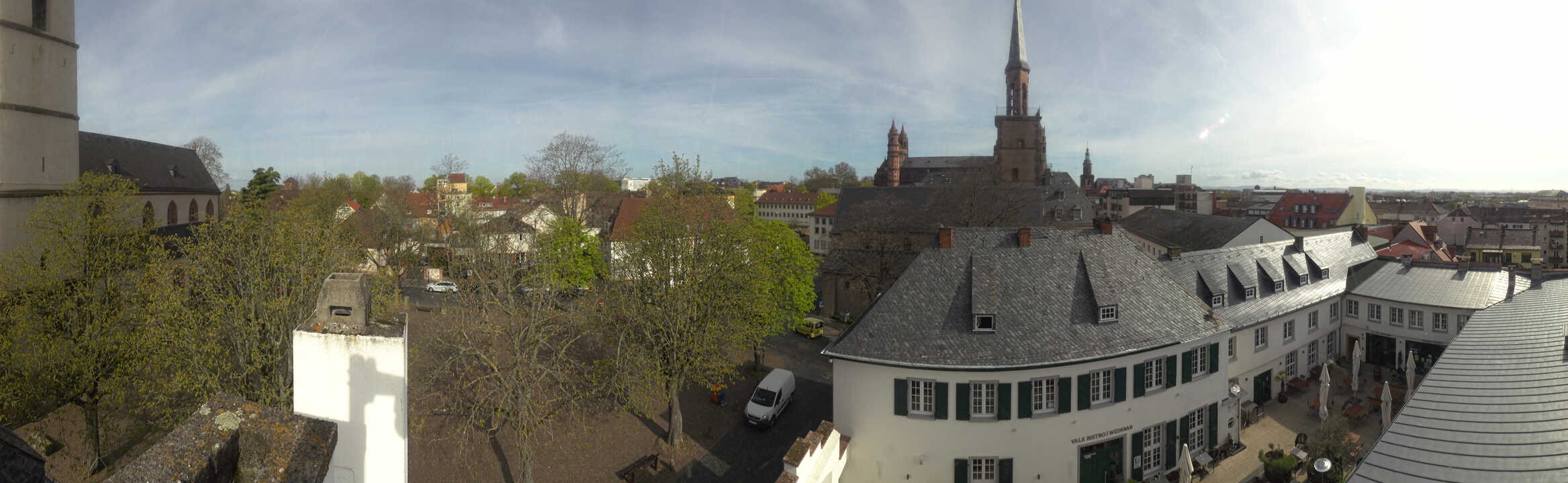 Archiv Foto Webcam Stadtpanorama Worms