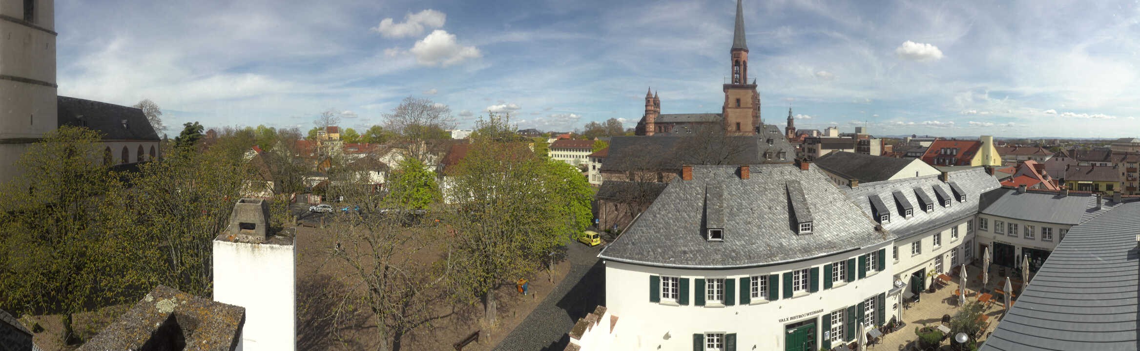Archiv Foto Webcam Stadtpanorama Worms