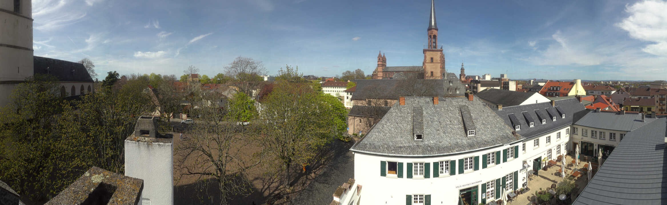 Archiv Foto Webcam Stadtpanorama Worms