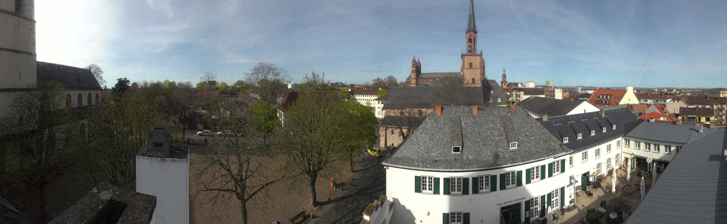 Archiv Foto Webcam Stadtpanorama Worms