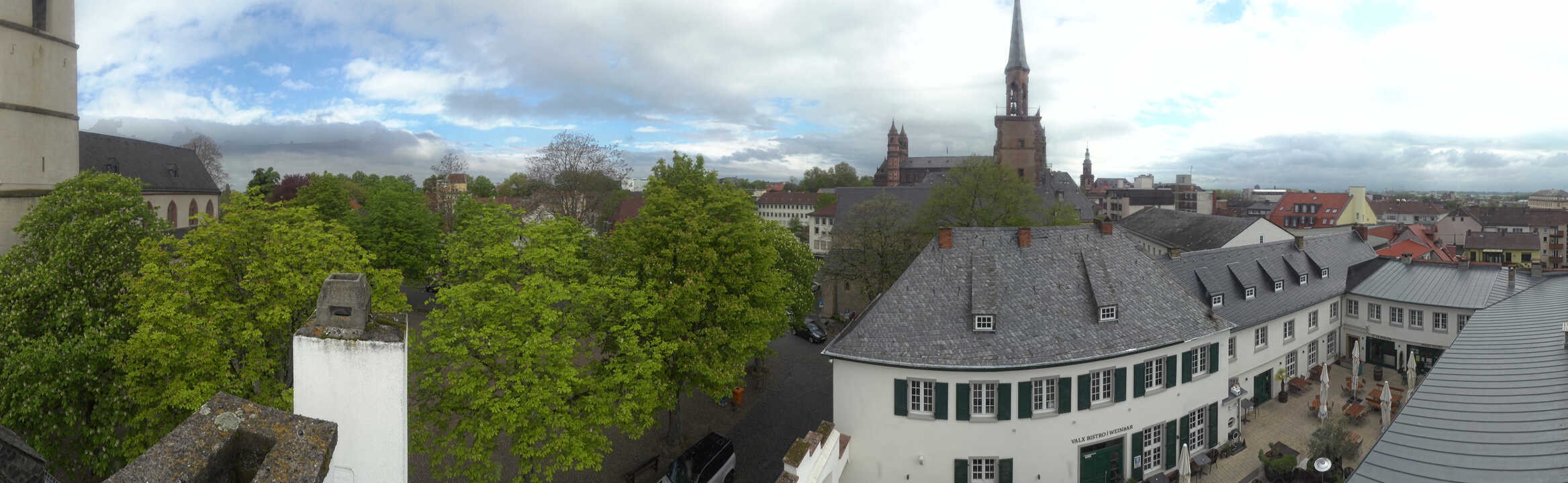 Archived image Webcam Worms City Panorama