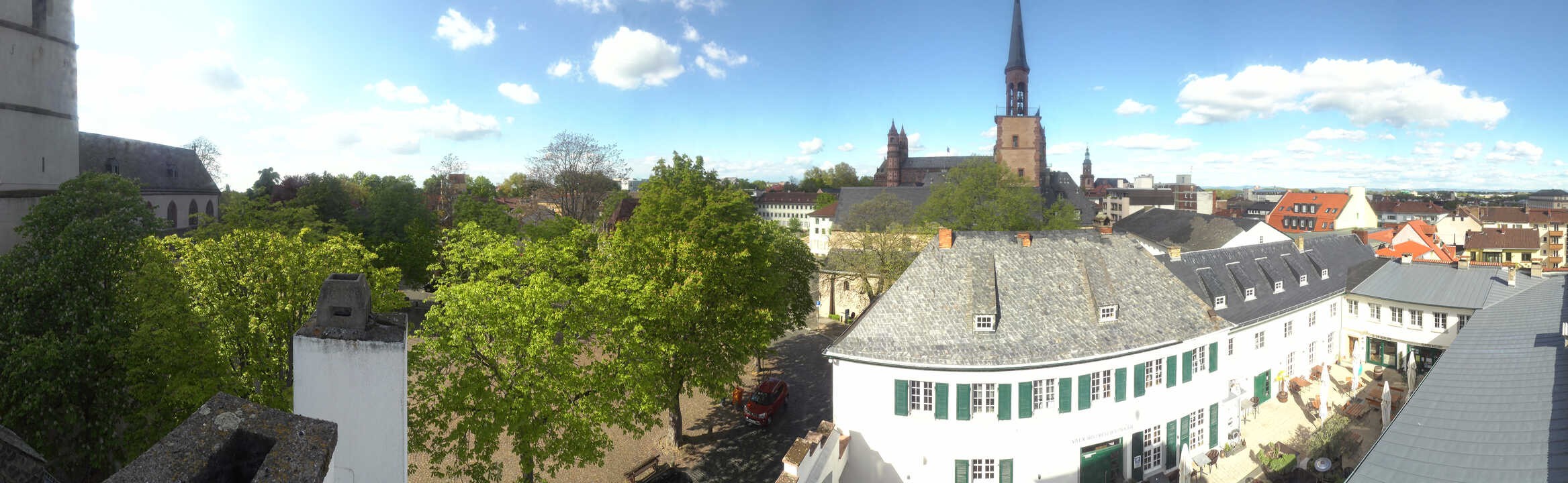 Archived image Webcam Worms City Panorama