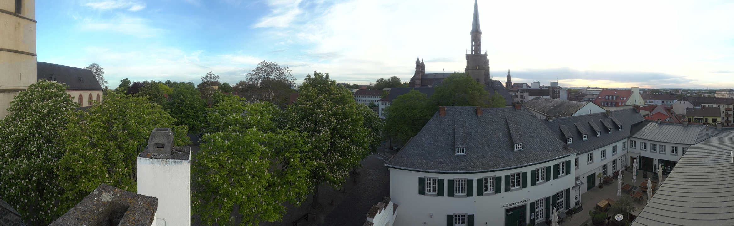 Archiv Foto Webcam Stadtpanorama Worms