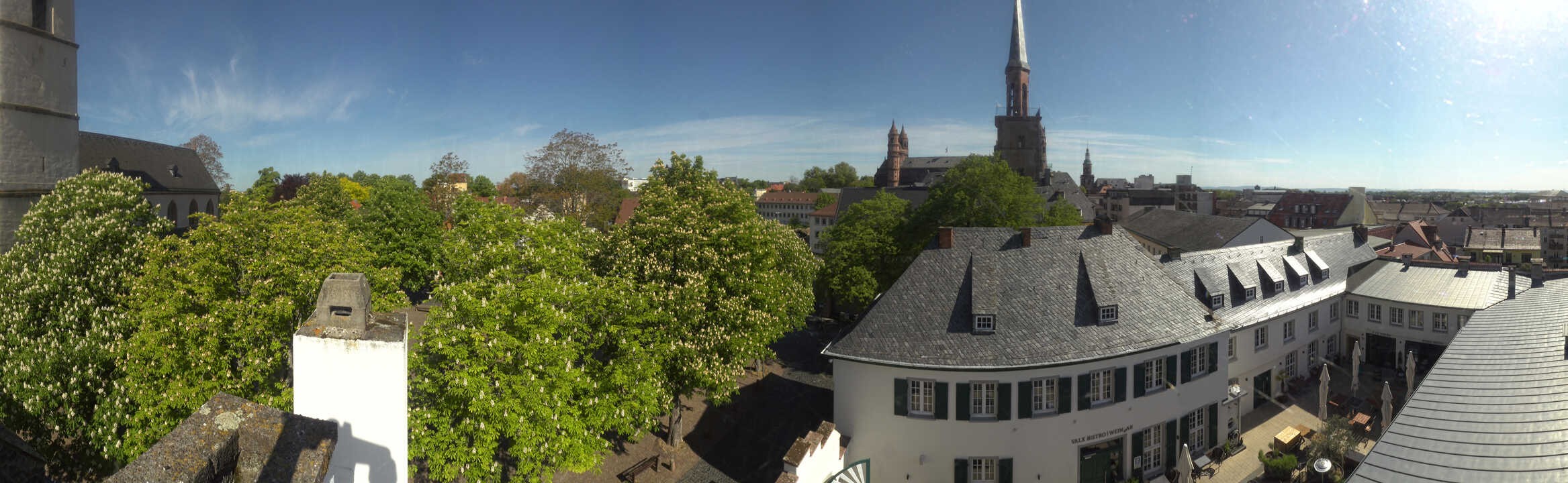 Archiv Foto Webcam Stadtpanorama Worms