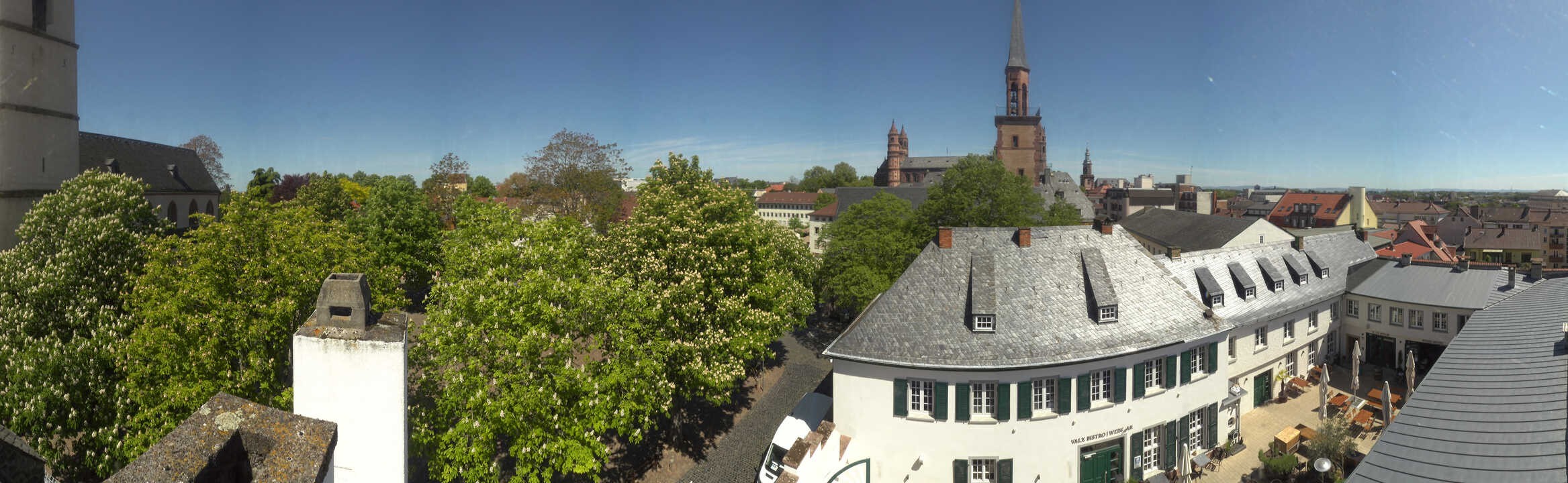 Archiv Foto Webcam Stadtpanorama Worms