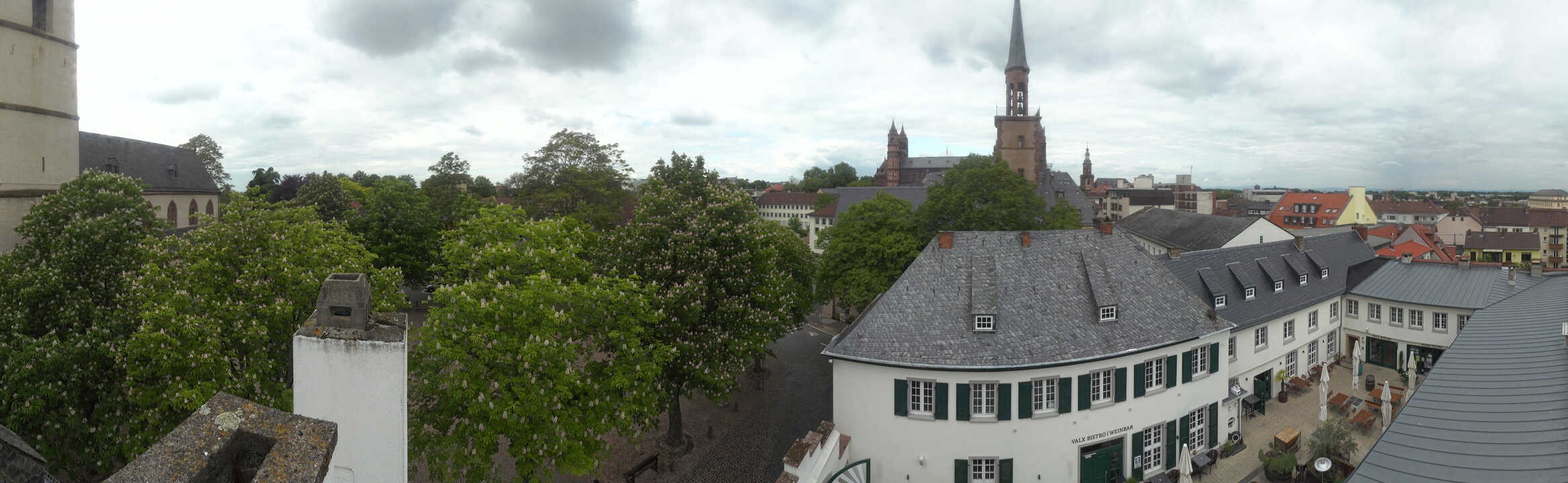 Archived image Webcam Worms City Panorama