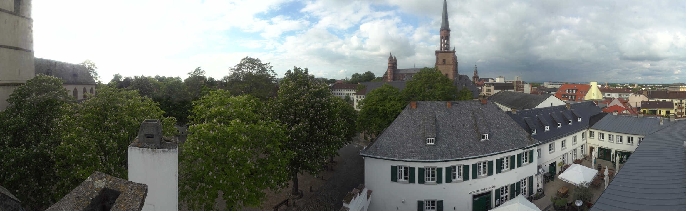Archived image Webcam Worms City Panorama