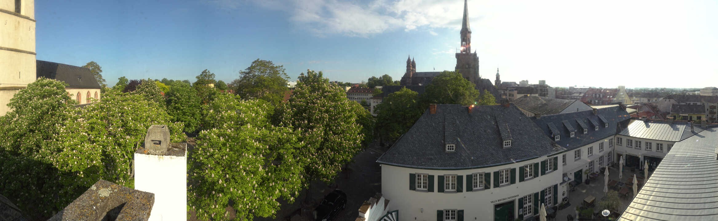 Archiv Foto Webcam Stadtpanorama Worms