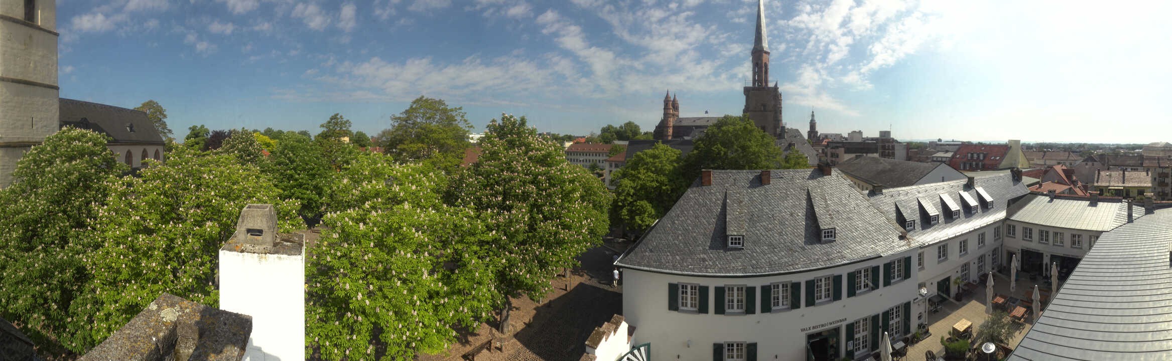 Archiv Foto Webcam Stadtpanorama Worms