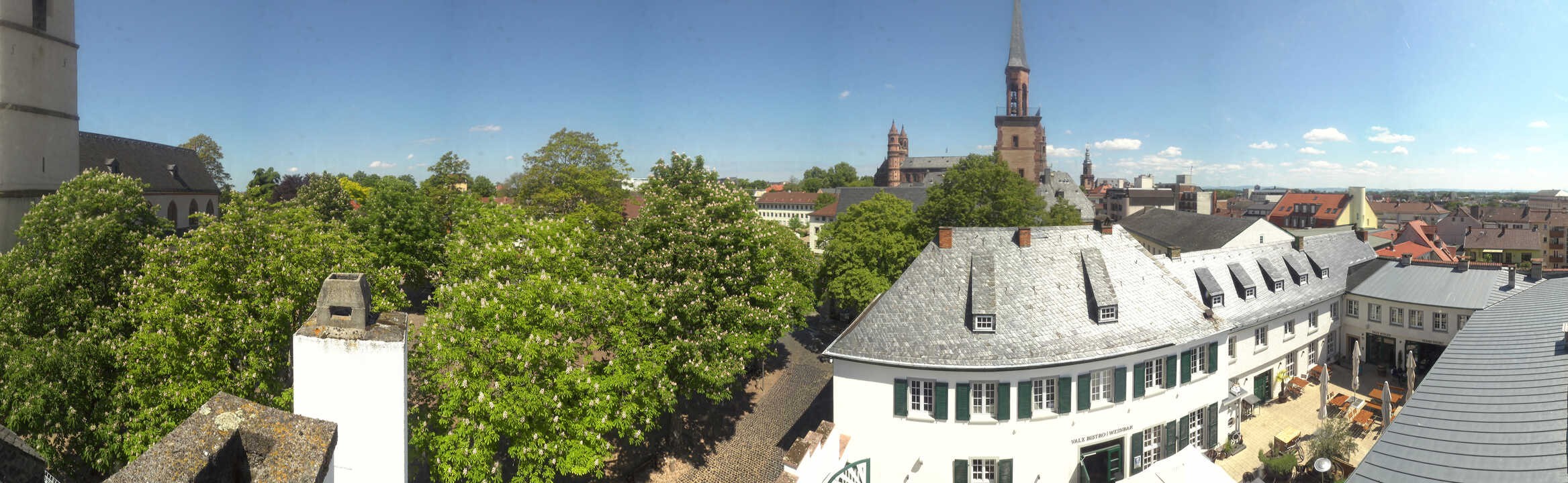 Archiv Foto Webcam Stadtpanorama Worms