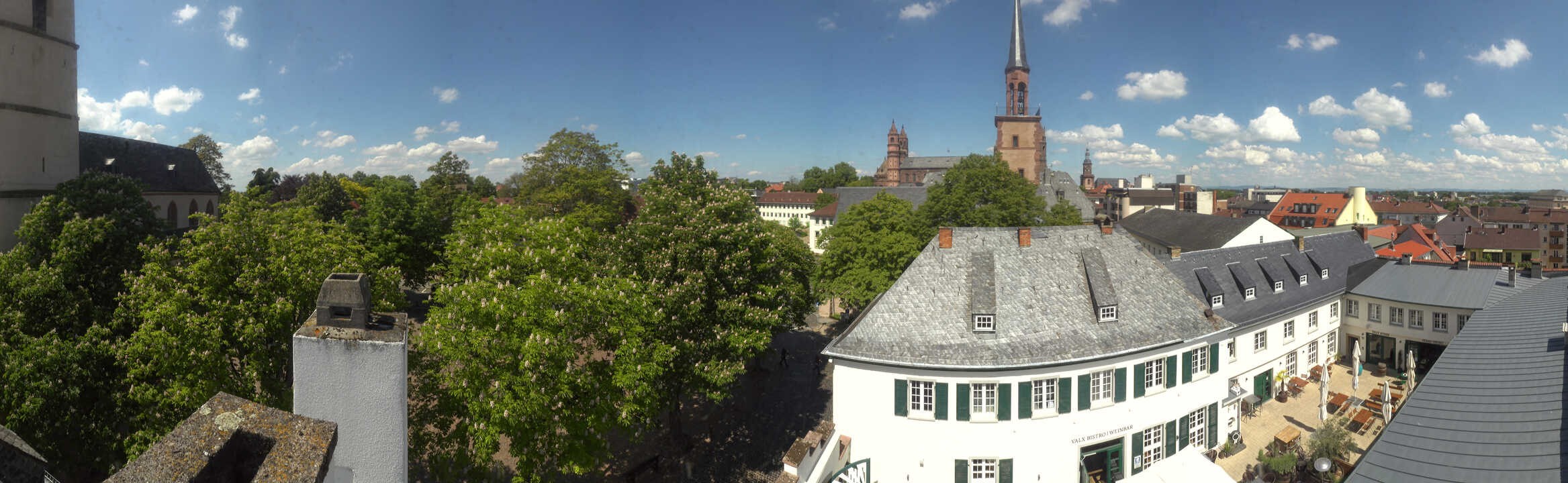 Archiv Foto Webcam Stadtpanorama Worms