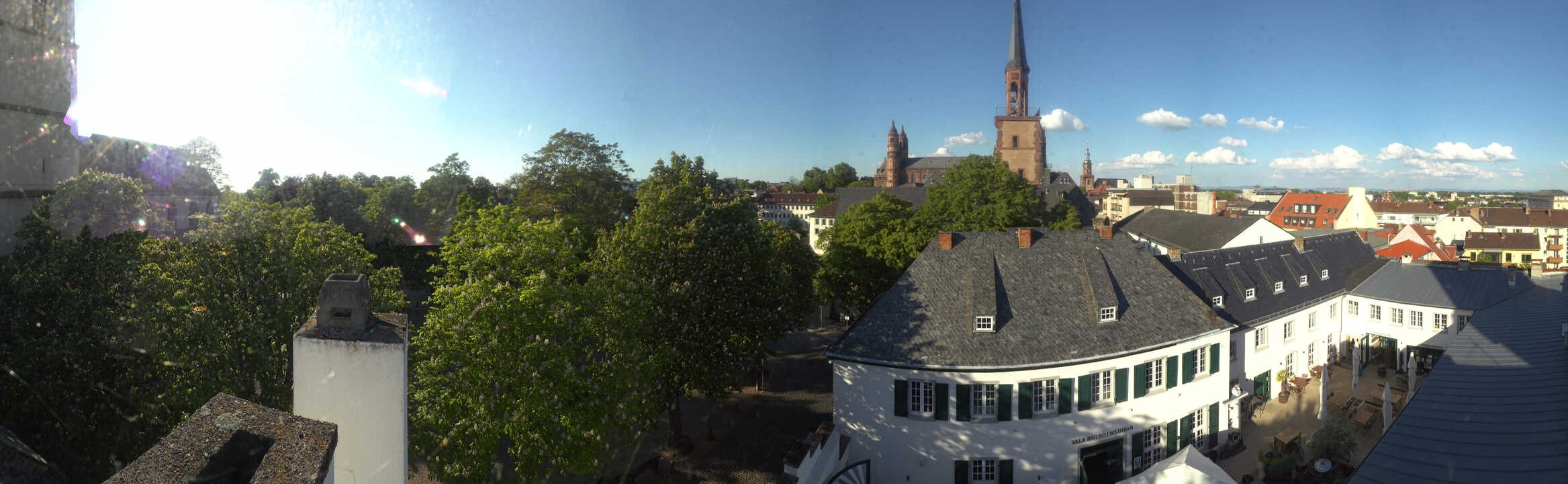 Archiv Foto Webcam Stadtpanorama Worms