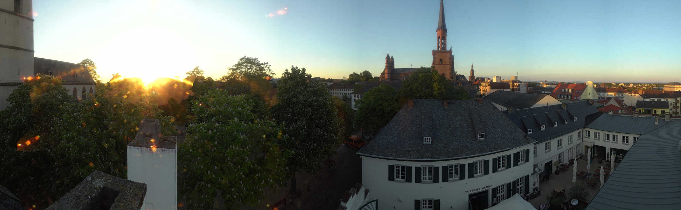 Archiv Foto Webcam Stadtpanorama Worms