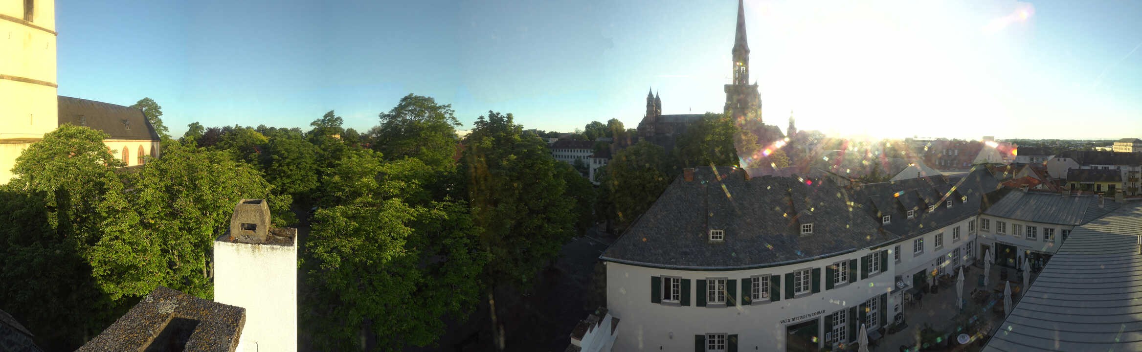 Archived image Webcam Worms City Panorama