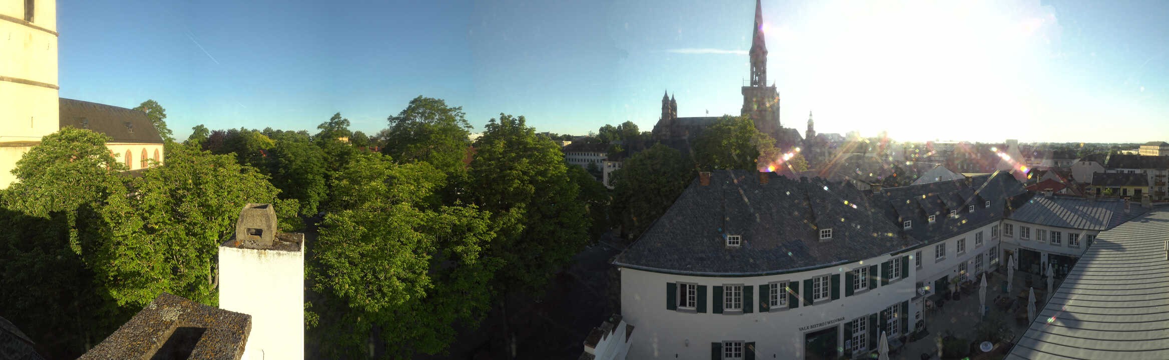 Archived image Webcam Worms City Panorama