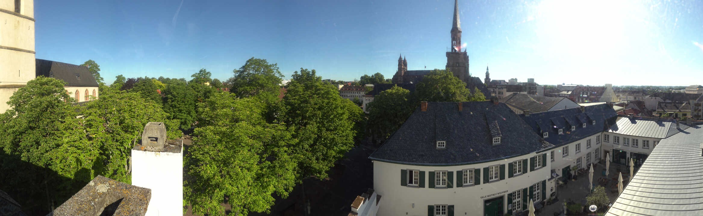 Archived image Webcam Worms City Panorama