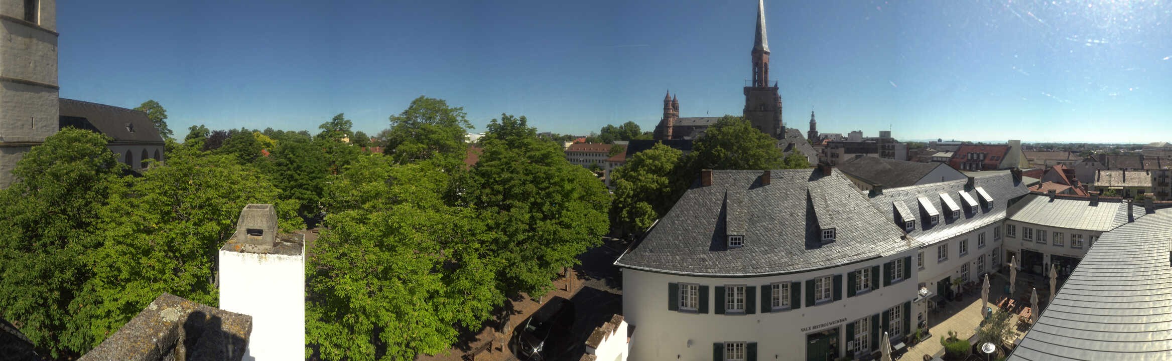 Archived image Webcam Worms City Panorama