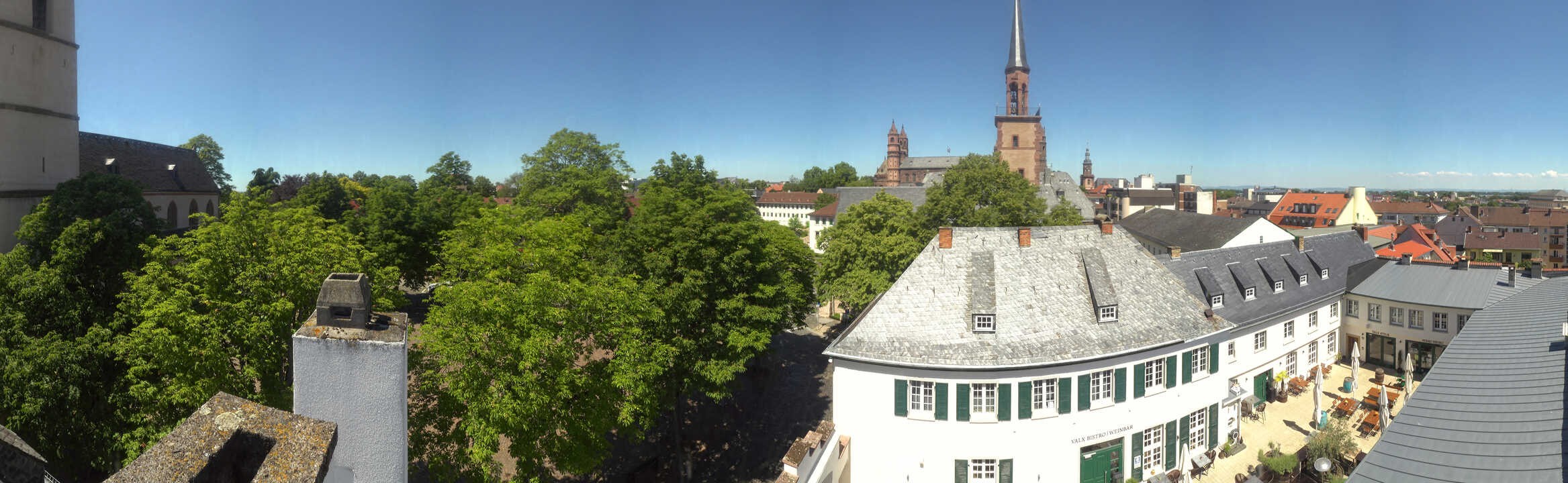 Archived image Webcam Worms City Panorama