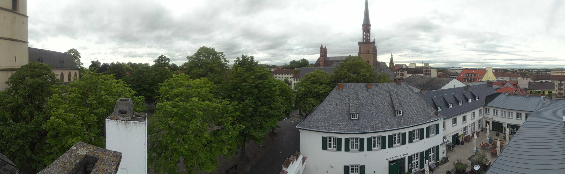 Archived image Webcam Worms City Panorama
