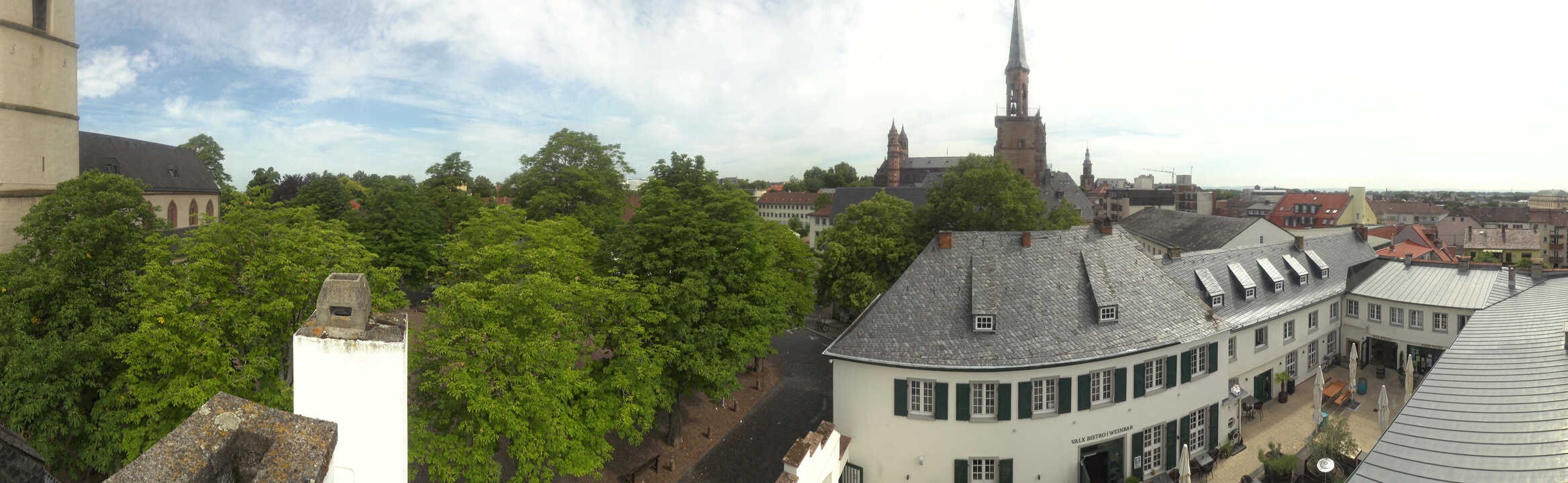 Archiv Foto Webcam Stadtpanorama Worms