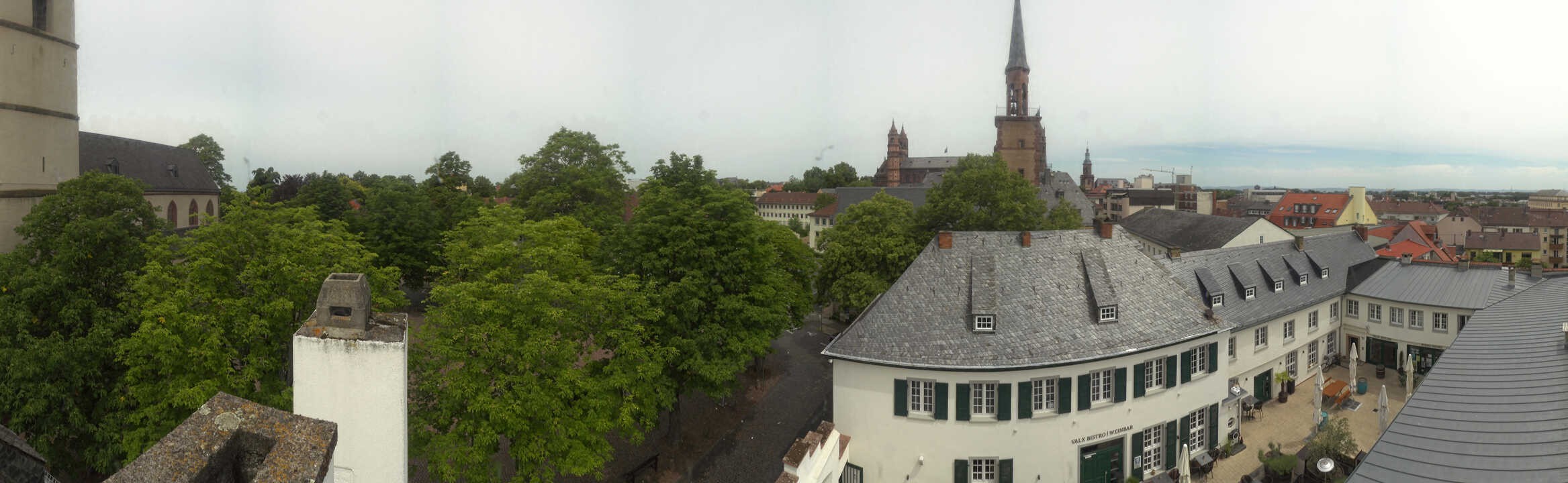 Archiv Foto Webcam Stadtpanorama Worms